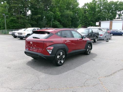 Ultimate Red Metallic 2025 Hyundai KONA SEL