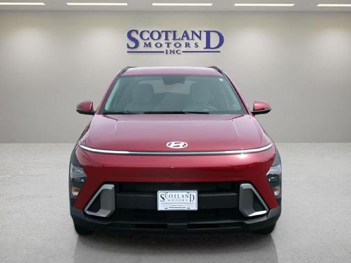 Ultimate Red Metallic 2025 Hyundai KONA SEL
