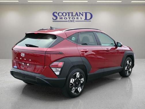 Ultimate Red Metallic 2025 Hyundai KONA SEL