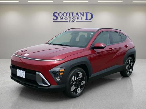 Ultimate Red Metallic 2025 Hyundai KONA SEL
