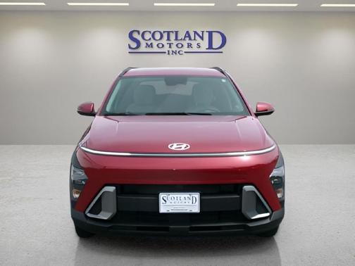 Ultimate Red Metallic 2025 Hyundai KONA SEL