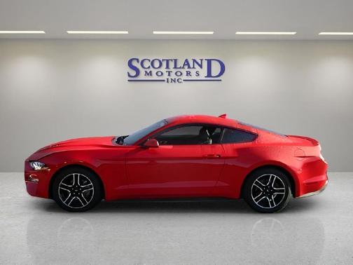 RED 2022 Ford Mustang EcoBoost