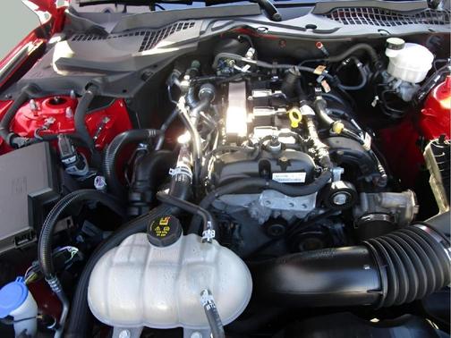 RED 2022 Ford Mustang EcoBoost