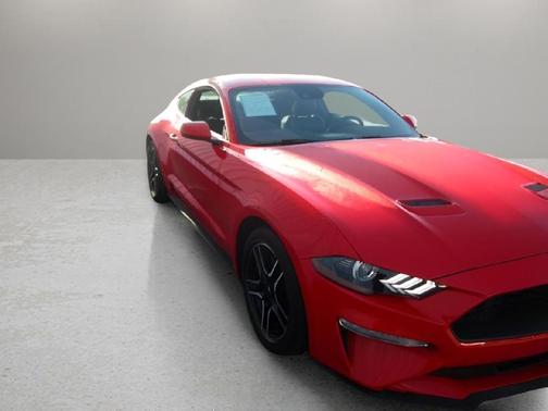 RED 2022 Ford Mustang EcoBoost