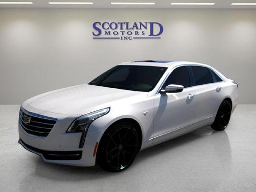 Crystal White Tricoat 2017 Cadillac CT6 3.6L Base