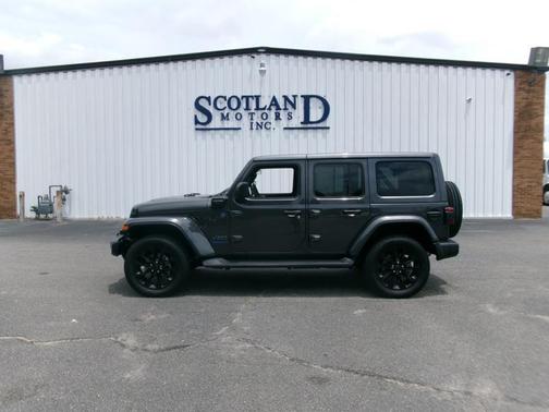 GRAY 2025 Jeep Wrangler 4xe Sahara