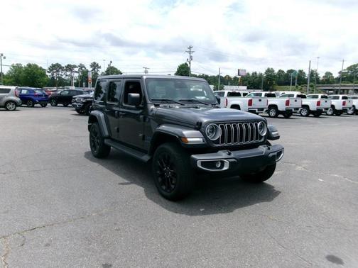 GRAY 2025 Jeep Wrangler 4xe Sahara