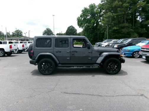 GRAY 2025 Jeep Wrangler 4xe Sahara