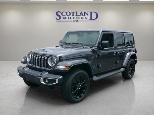 GRAY 2025 Jeep Wrangler 4xe Sahara