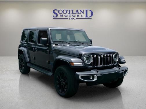 GRAY 2025 Jeep Wrangler 4xe Sahara