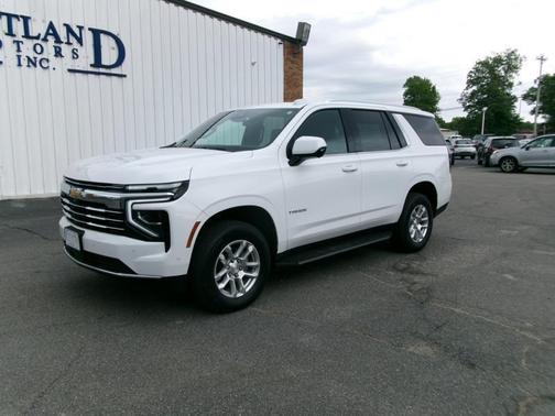 Summit White 2025 Chevrolet Tahoe LT