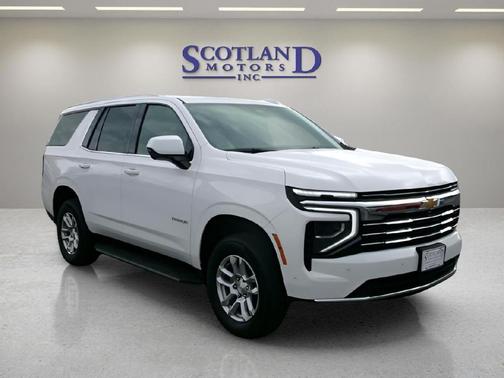 Summit White 2025 Chevrolet Tahoe LT