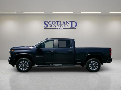 Dark Ash Metallic 2024 Chevrolet Silverado 2500 Custom