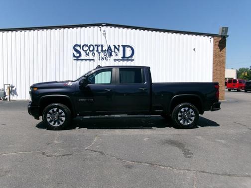 Dark Ash Metallic 2024 Chevrolet Silverado 2500 Custom
