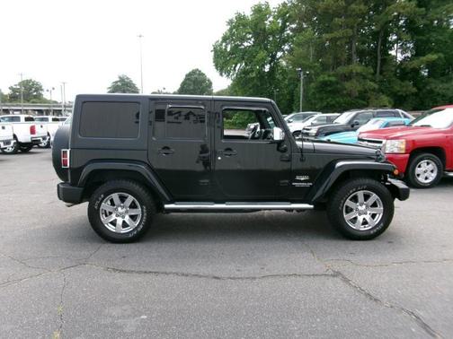 Black 2015 Jeep Wrangler Unlimited Sahara