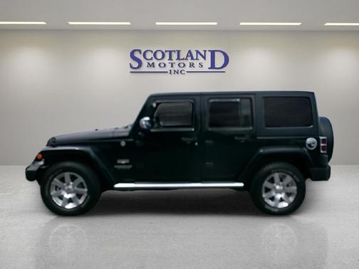 Black 2015 Jeep Wrangler Unlimited Sahara