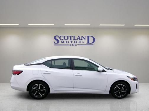 WHITE 2025 Nissan Sentra SV