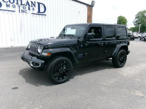 Black Clearcoat 2025 Jeep Wrangler 4xe Sahara