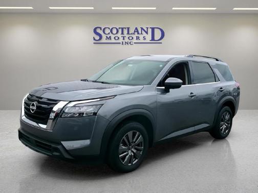 Gun Metallic 2025 Nissan Pathfinder SV 4WD