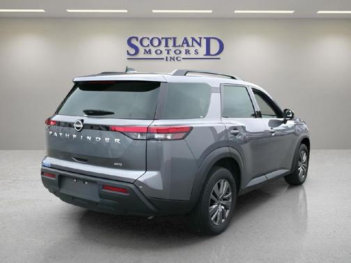 Gun Metallic 2025 Nissan Pathfinder SV 4WD