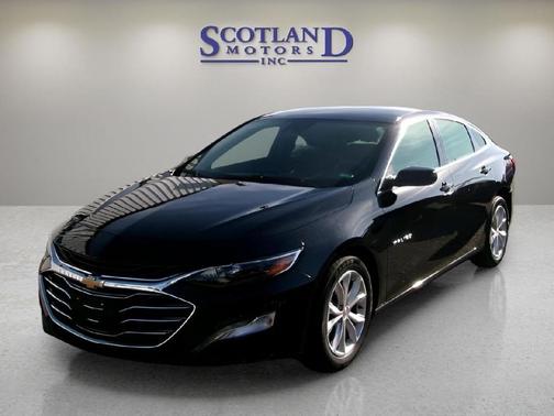 BLACK 2025 Chevrolet Malibu FWD 1LT