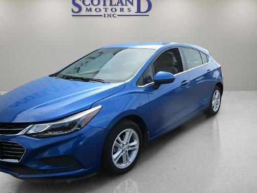 BLUE 2017 Chevrolet Cruze LT