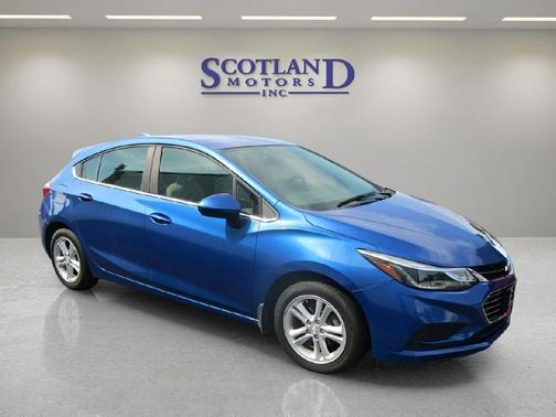 BLUE 2017 Chevrolet Cruze LT