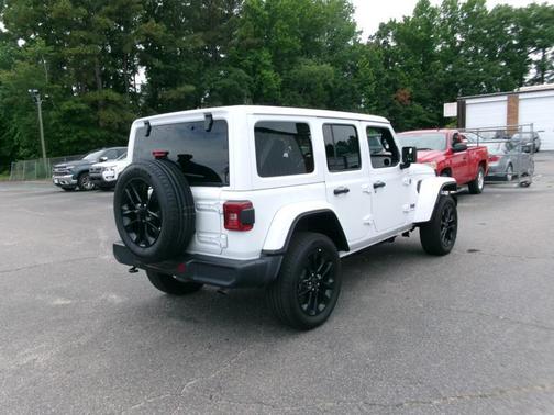 Bright White Clearcoat 2025 Jeep Wrangler 4xe Sahara
