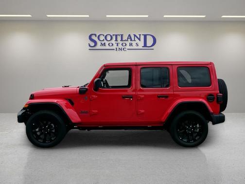Firecracker Red Clearcoat 2025 Jeep Wrangler 4xe Sahara