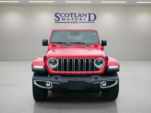 Firecracker Red Clearcoat 2025 Jeep Wrangler 4xe Sahara