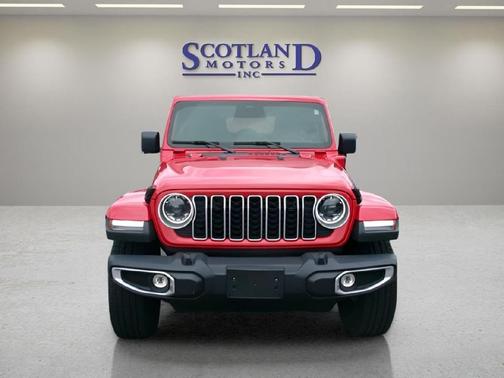 Firecracker Red Clearcoat 2025 Jeep Wrangler 4xe Sahara
