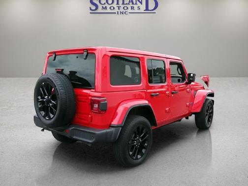 Firecracker Red Clearcoat 2025 Jeep Wrangler 4xe Sahara