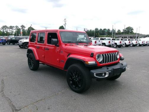 Firecracker Red Clearcoat 2025 Jeep Wrangler 4xe Sahara