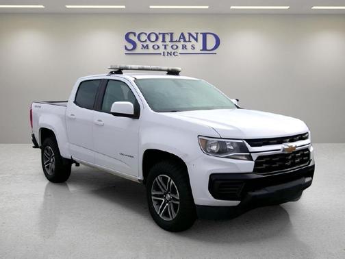 Summit White 2021 Chevrolet Colorado WT