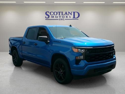 Glacier Blue Metallic 2023 Chevrolet Silverado 1500 Custom