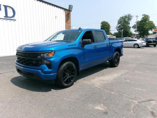 Glacier Blue Metallic 2023 Chevrolet Silverado 1500 Custom