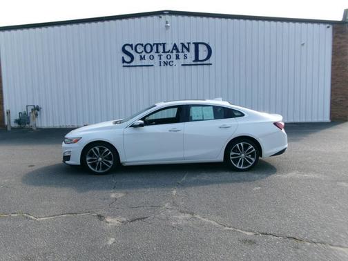 Summit White 2020 Chevrolet Malibu FWD Premier