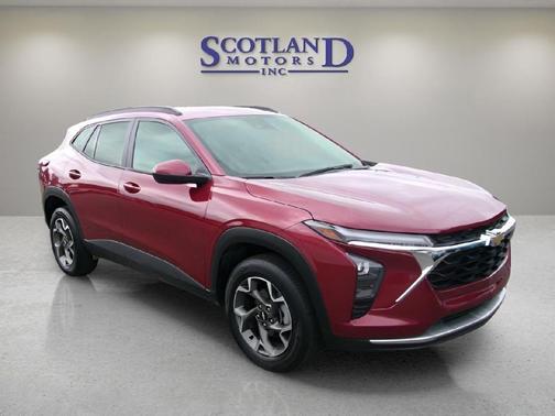 Crimson Metallic 2024 Chevrolet Trax LT