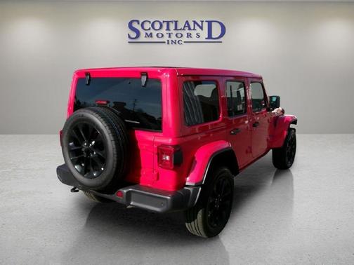 Firecracker Red Clearcoat 2025 Jeep Wrangler 4xe Sahara