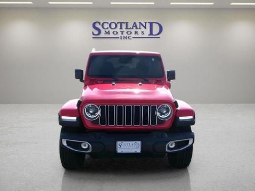Firecracker Red Clearcoat 2025 Jeep Wrangler 4xe Sahara