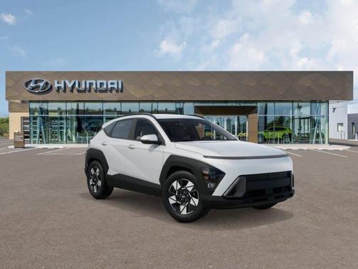White 2025 Hyundai KONA SEL
