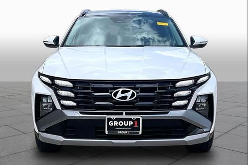 Creamy White Pearl 2025 Hyundai TUCSON Hybrid SEL Convenience