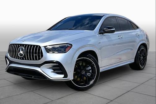 Cirrus Silver Metallic 2025 Mercedes-Benz AMG GLE 53 4MATIC+ Coupe
