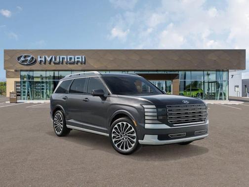 Ecotronic Gray Pearl 2026 Hyundai Palisade Hybrid Calligraphy