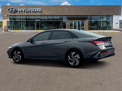 Amazon Gray 2025 Hyundai ELANTRA Sport