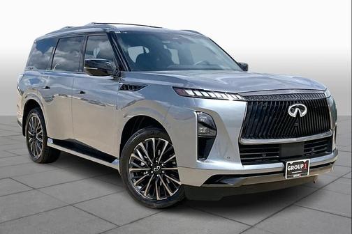 Dynamic Metal/Black Obsidian 2025 INFINITI QX80 AUTOGRAPH AWD
