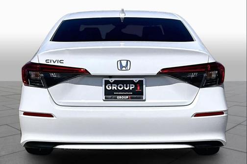 Platinum White Pearl 2022 Honda Civic EX