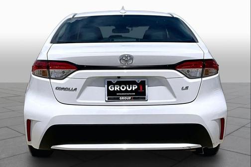White 2022 Toyota Corolla LE