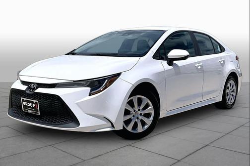 White 2022 Toyota Corolla LE