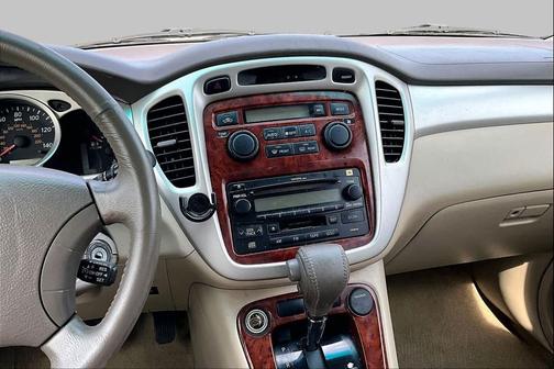 Super White 2004 Toyota Highlander Limited